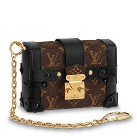 louis vuitton monogram essential trunk miniature replica|Louis Vuitton Essential Trunk Monogram M62553.